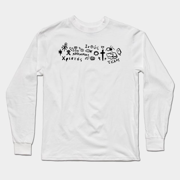 Life of Christ Long Sleeve T-Shirt by MSBoydston
